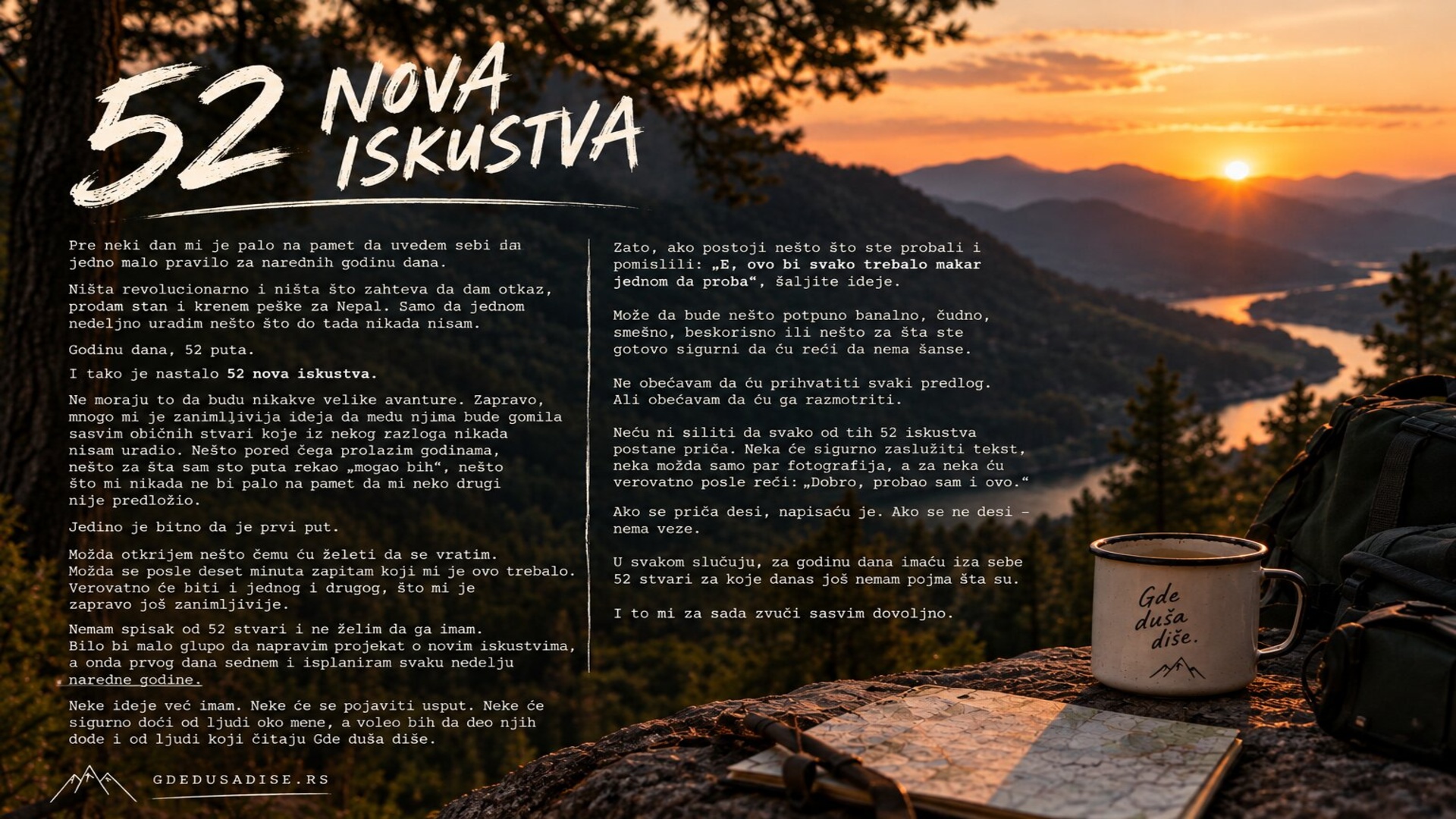 52 Nova iskustva